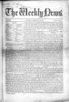 Douglas Jerrold's Weekly Newspaper Saturday 22 February 1851 Page 1
