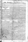 Weekly Intelligence Sunday 07 June 1818 Page 1