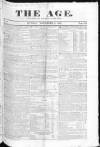 Age (London) Sunday 06 November 1825 Page 1
