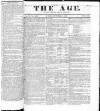 Age (London) Sunday 07 October 1827 Page 1