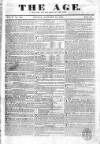 Age (London) Sunday 18 January 1829 Page 1