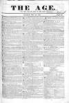 Age (London) Sunday 22 May 1831 Page 1