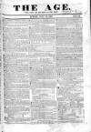 Age (London) Sunday 24 July 1831 Page 1