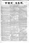 Age (London) Sunday 30 October 1831 Page 1