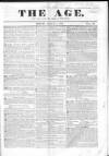 Age (London) Sunday 04 March 1832 Page 1