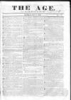 Age (London) Sunday 08 July 1832 Page 1