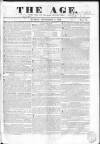 Age (London) Sunday 02 September 1832 Page 1