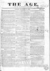 Age (London) Sunday 16 December 1832 Page 1