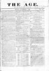Age (London) Sunday 01 September 1833 Page 1