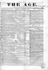 Age (London) Sunday 07 December 1834 Page 1