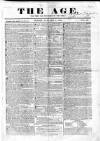 Age (London) Sunday 04 January 1835 Page 1