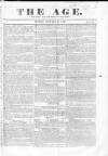 Age (London) Sunday 15 January 1837 Page 1