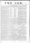 Age (London) Sunday 26 March 1837 Page 1