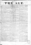 Age (London) Sunday 20 May 1838 Page 1
