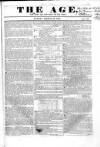 Age (London) Sunday 31 March 1839 Page 1