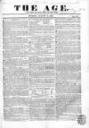 Age (London) Sunday 11 August 1839 Page 1