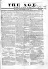 Age (London) Sunday 15 September 1839 Page 1
