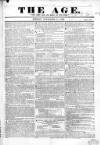 Age (London) Sunday 17 November 1839 Page 1