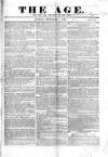Age (London) Sunday 01 December 1839 Page 1