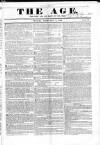 Age (London) Sunday 02 February 1840 Page 1