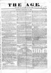 Age (London) Sunday 16 February 1840 Page 1