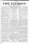 Satirist; or, the Censor of the Times Sunday 18 December 1831 Page 1