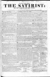 Satirist; or, the Censor of the Times Sunday 15 July 1832 Page 1