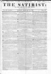 Satirist; or, the Censor of the Times Sunday 24 February 1833 Page 1