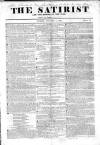 Satirist; or, the Censor of the Times Sunday 04 January 1835 Page 1