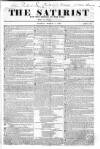 Satirist; or, the Censor of the Times Sunday 01 March 1835 Page 1