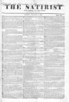 Satirist; or, the Censor of the Times Sunday 01 October 1837 Page 1