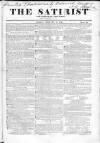 Satirist; or, the Censor of the Times Sunday 18 February 1838 Page 1