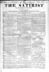 Satirist; or, the Censor of the Times Sunday 16 February 1840 Page 1
