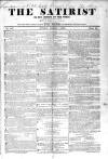 Satirist; or, the Censor of the Times Sunday 01 March 1840 Page 1