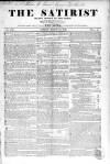 Satirist; or, the Censor of the Times Sunday 15 March 1840 Page 1