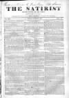 Satirist; or, the Censor of the Times Sunday 27 June 1841 Page 1