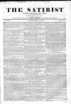 Satirist; or, the Censor of the Times Sunday 11 July 1841 Page 1