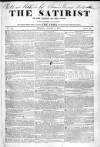 Satirist; or, the Censor of the Times Sunday 08 August 1841 Page 1