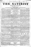 Satirist; or, the Censor of the Times Sunday 12 December 1841 Page 1