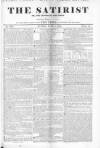 Satirist; or, the Censor of the Times Sunday 02 June 1844 Page 1