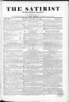 Satirist; or, the Censor of the Times Sunday 18 January 1846 Page 1