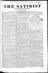 Satirist; or, the Censor of the Times Sunday 02 August 1846 Page 1