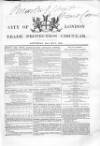 City of London Trade Protection Circular Saturday 20 May 1848 Page 1