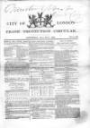 City of London Trade Protection Circular Saturday 27 May 1848 Page 1