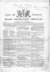 City of London Trade Protection Circular Saturday 28 October 1848 Page 1