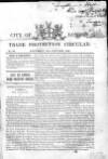 City of London Trade Protection Circular Saturday 13 January 1849 Page 1