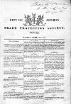 Trade Protection Record Monday 09 April 1849 Page 1