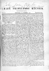 Trade Protection Record Saturday 06 October 1849 Page 1