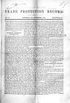 Trade Protection Record Saturday 03 November 1849 Page 1