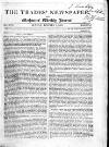 Trades' Free Press Sunday 10 September 1826 Page 1